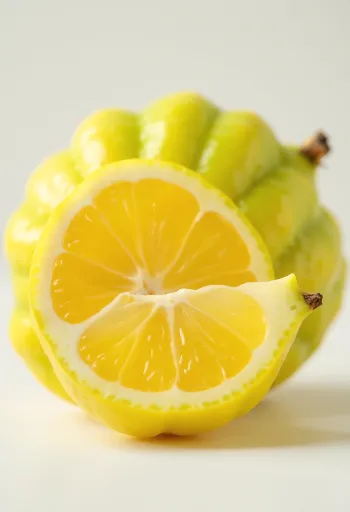 Whole and sliced star fruit showing star shape on a wooden surface