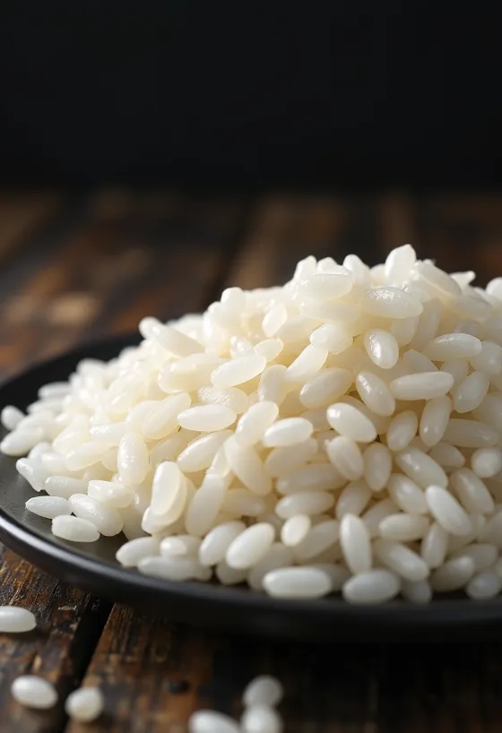 Freshly cooked Valencia rice, perfect for paella