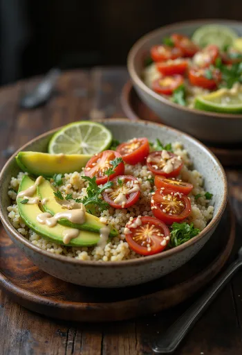 Quinoa & Tahini Buddha Bowl