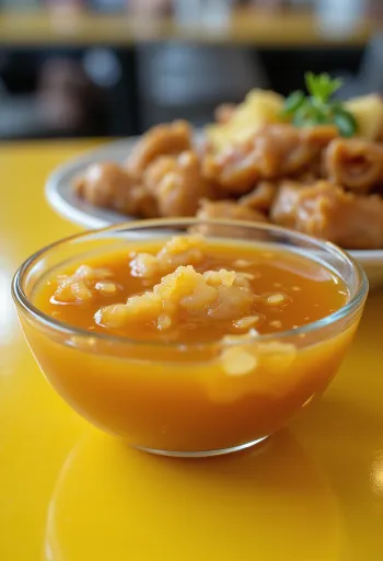 Sweet & Sour Ginger Sauce served in a bowl