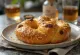 Rum and raisin pretzels served