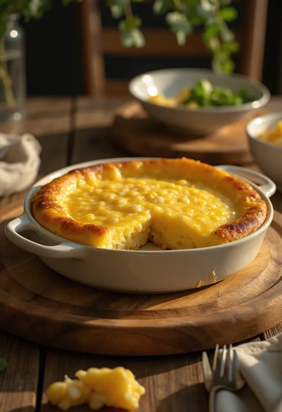 Pamonha Assada with baked sweetcorn and coriander