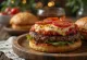 Pizza Burger served