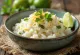 Coconut lime rice served