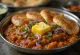 Pav Bhaji with classic vegetables, served with fresh coriander and toasted rolls