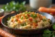 Tirokafteri with hot pepper, rich Feta cheese dip served with pitta bread and vegetables