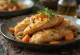 Escabeche fish served with vegetables