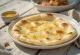 Vanilla naan bread served