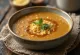 Spiced lentil soup served in a bowl