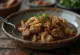 Kalops with onion, rich meaty gravy