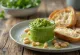 Pesto with green peas and mint, a fresh green sauce