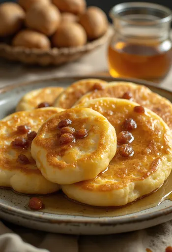 Chebab Emirati pancake served