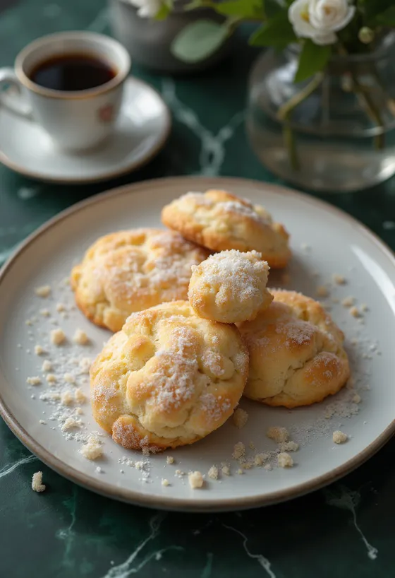 Mandelkubb with pearl sugar, Swedish sweet almond dough, topped with pearl sugar