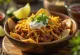 Taco bowl served