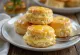 Butter scones served