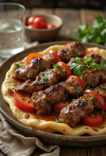 Tandir kebab with slow-roasted lamb and spiced butter