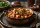 Dobradinha with bacon, rich spicy Brazilian soup with white beans and beef
