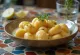 Sheep's cheese gnocchi served