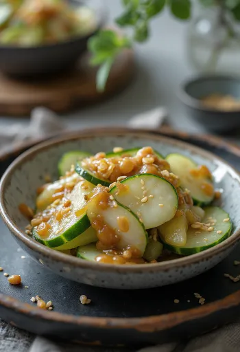 Misozuke, with fresh vegetables, in a miso paste marinade