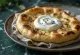 Tandoor naan served with yoghurt