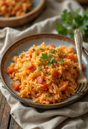Spicy tomato rice