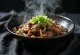 Beef Bulgogi with Soya Sauce Korean style dish served