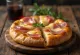 Ham and mozzarella focaccia served