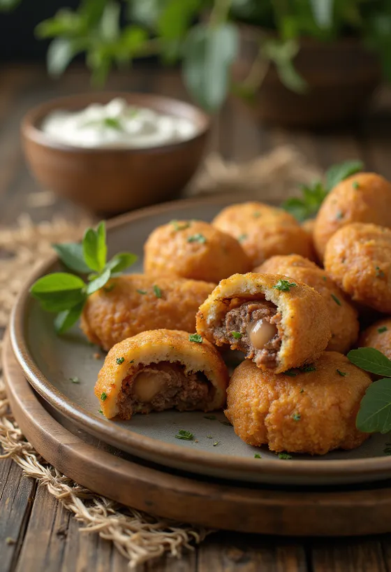 Kibbeh served