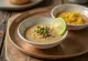 Caper sesame lime sauce served