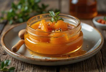 Gochujang spiced ghee in a jar