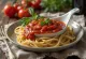 Rosemary tomato red wine sauce served