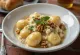 Goats' Cheese & Walnut Gnocchi served