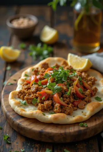 Lahmacun served