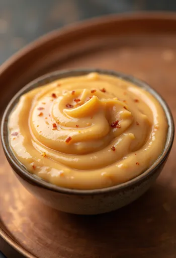 Chipotle mayonnaise served with chips