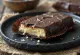 Túró Rudi with chocolate coating, served chilled.