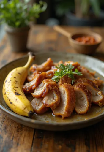 Balinese Babi Guling, traditional Balinese roast pork