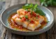 Gilda with hot peppers, fresh fish, spicy sauce, parsley