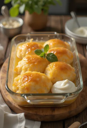 Revani with yoghurt served in moist, syrupy slices