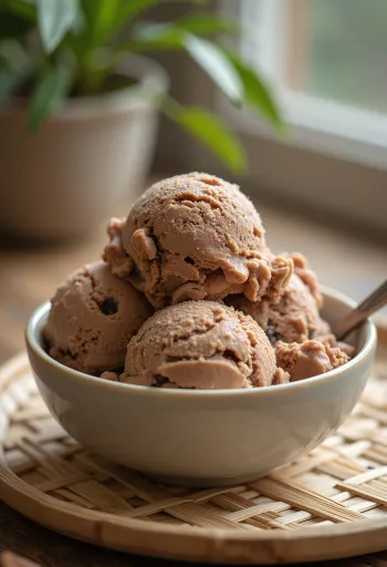 Aero Ice Cream served