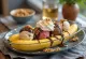 Banana Split served