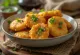 Freshly made Aloo Bhaji, crisp potato balls