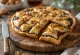 Cinnamon & Honey Traybake Pie served