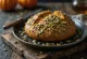Ruisleipä bread served with pumpkin seeds, freshly baked