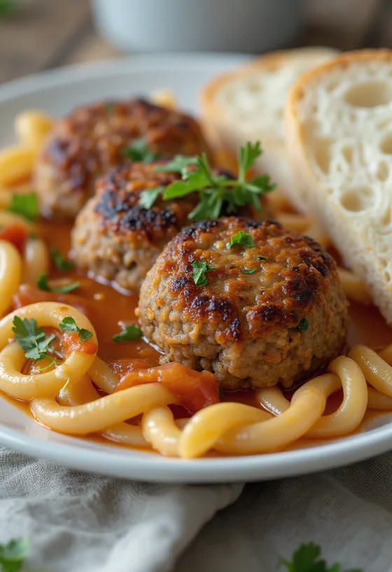 Fasírt with crispy crust, made from juicy minced meat