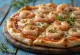Frutti di Mare pizza with tuna served