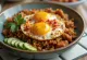 Nasi Goreng with Spicy Soy Sauce, served with rich spices and spicy soy sauce