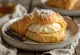 Bourbon vanilla croissants served
