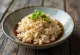 Soy sauce rice served
