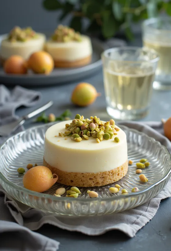 Lychee and white chocolate cake decorated