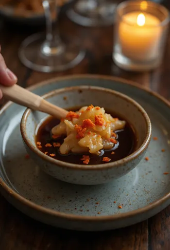 Asian Ginger Glaze in a small bowl